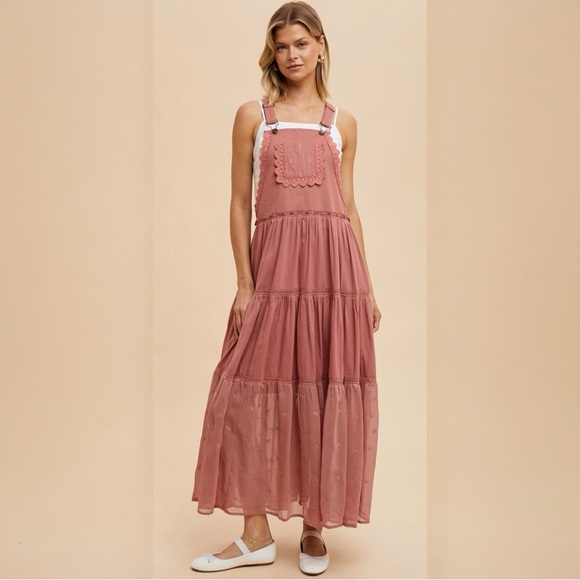 InLoom Dresses & Skirts - Boho maxi floral embroidered dress